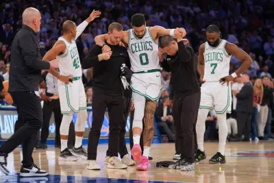 Celtics teammates stunned by Jayson Tatum’s injury: ‘It didn’t look good’