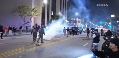 Dozens arrested in day-long series of immigration raids in Los Angeles