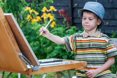 Use nature, art to boost your child’s development