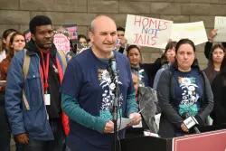 Homeless advocates protest San Jose proposal to arrest unhoused who repeatedly refuse available shelter
