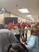 Arkansas kindergarten graduation devolves into wild brawl between parents as children scream ‘stop!’