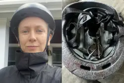 2 cyclists crossing Marine Parkway Bridge get sliced by kite string